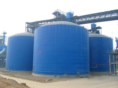 新村镇水泥钢板库改造